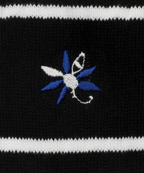 LANVIN en Bleu(ランバンオンブルー)の「【LANVIN en Bleu ESSENTIAL】DIANE / ”マルグリット” ラインソックス(ソックス/靴下・メンズ・ライトグレー/ホワイト/ブラック・25-27)」の7枚目の写真