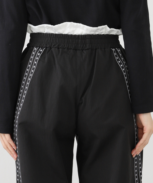 SETUPEXE（セットアップイーエックスイー）の「SETUP-EXE/セットアップエグゼ 33 STAR LINE PANTS（その他パンツ・レディース・ブラック/アイボリー・FREE）」の18枚目の写真