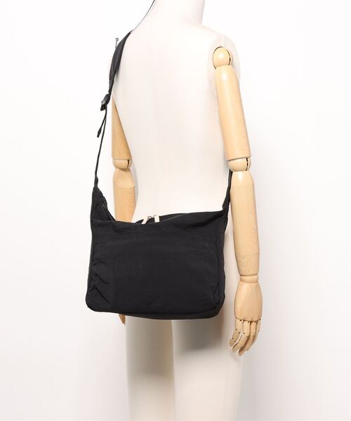 EARTH MADE（アースメイド）の「7POCKET INSIDE PRINT SHOULDER（ショルダーバッグ・レディース・ブルー/ダークグレー/サンドベージュ/ライトベージュ/カーキ/ブラック/ダークブルー/ライトパープル/ブラウン/ダークネイビー/キャメル・FREE）」の22枚目の写真