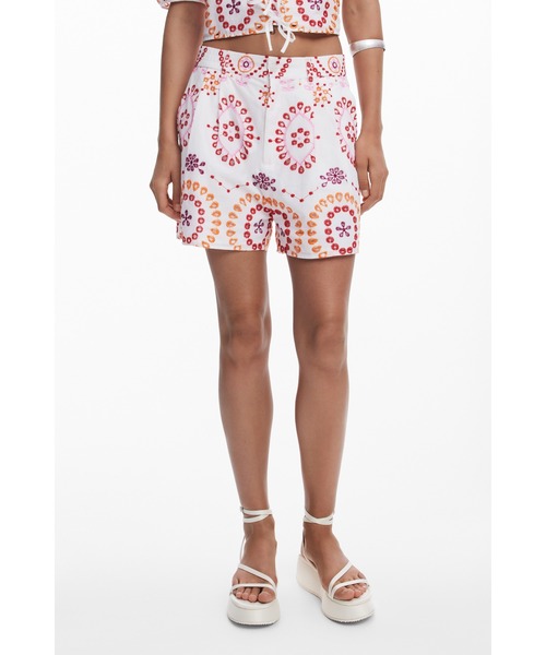 Desigual(デシグアル)の「LACITOS ショートパンツ(その他パンツ・レディース・マルチ・L/M/S/XS/XL)」の1枚目の写真