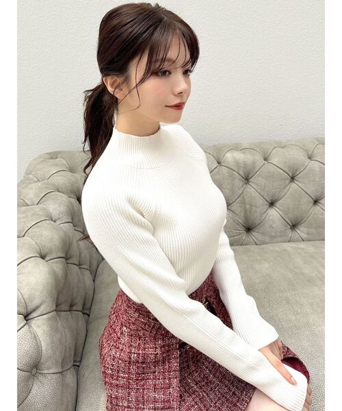 ハイネックベーシックニットトップス（ニット/セーター）｜RESEXXY（リゼクシー）