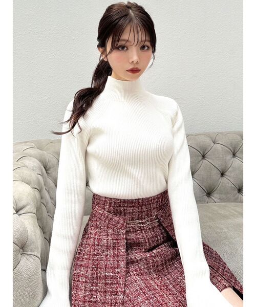 ハイネックベーシックニットトップス（ニット/セーター）｜RESEXXY（リゼクシー）