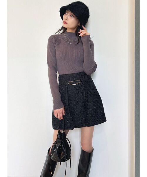 ハイネックベーシックニットトップス（ニット/セーター）｜RESEXXY（リゼクシー）