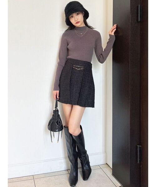 ハイネックベーシックニットトップス（ニット/セーター）｜RESEXXY（リゼクシー）