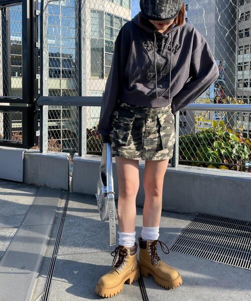 WEGO（ウィゴー）の「WEGO/ガールプリントプルパーカー（パーカー・レディース・杢グレー/ダークグレー・FREE）」の20枚目の写真