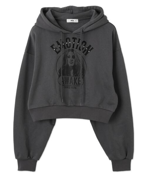 WEGO（ウィゴー）の「WEGO/ガールプリントプルパーカー（パーカー・レディース・杢グレー/ダークグレー・FREE）」の10枚目の写真