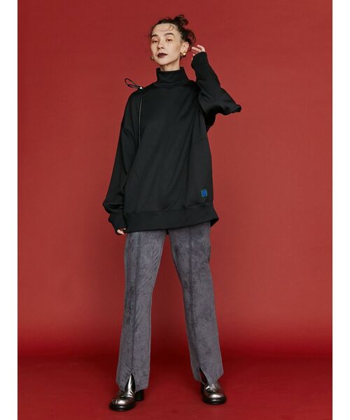 UN3D.（アンスリード）の「MOGOL KT PT / モールニットパンツ（その他パンツ・レディース・ブラック/グレー/ブラウン・36/38）」の4枚目の写真