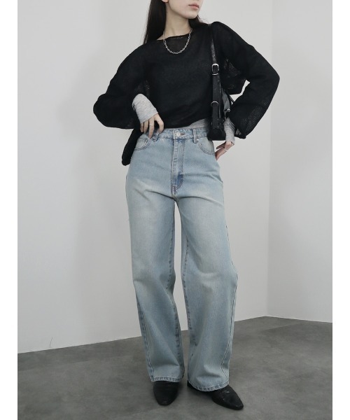 bon【新品】liten Sheer topsシアートップス リテン liten Sheer Sculpture Topsシアートップス ブラック - メルカリ
