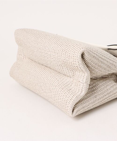 LORISTELLA（ロリステッラ）の「【LORISTELLA】アクリルチェーン異素材コンビバッグ(Q56413)（ハンドバッグ・レディース・ホワイト系その他・ALL）」の3枚目の写真