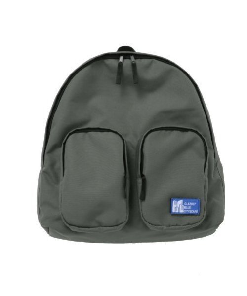 GLAZOS（グラソス）の「【大人向けサイズあり】ダブルポケットバックパック（バックパック/リュック・キッズ・ブルー/チャコールグレー/カーキ/ブラック・フリー）」の3枚目の写真