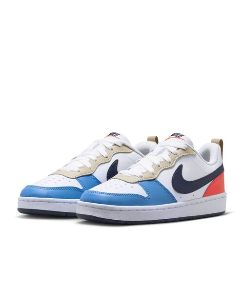NIKE ジュニア スニーカー コート ボロー LOW リクラフト DV5456 NIKE スニーカー キッズ コート ボロー LOW リクラフト DV5456