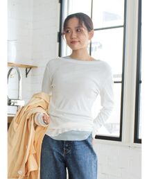 Ungrid | シアーフィットロングスリーブTee(Tシャツ/カットソー)