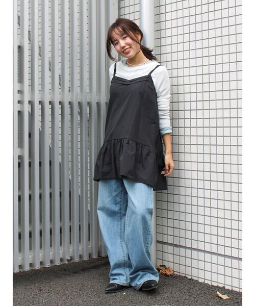 Ungrid（アングリッド）の「シアーフィットロングスリーブTee（Tシャツ/カットソー・レディース・オレンジ/ブラック/レッド/オフホワイト/ブルー・FREE）」の22枚目の写真