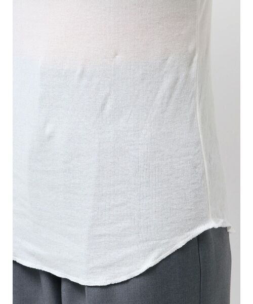 Ungrid（アングリッド）の「シアーフィットロングスリーブTee（Tシャツ/カットソー・レディース・オレンジ/ブラック/レッド/オフホワイト/ブルー・FREE）」の16枚目の写真