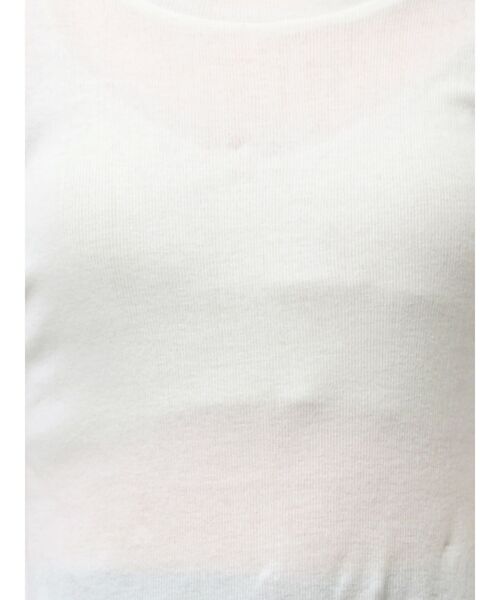 Ungrid（アングリッド）の「シアーフィットロングスリーブTee（Tシャツ/カットソー・レディース・オレンジ/ブラック/レッド/オフホワイト/ブルー・FREE）」の9枚目の写真