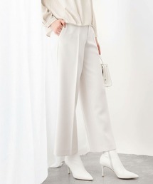 OFUON | [名品シリーズ]ストレッチワイドパンツ/WEB限定サイズあり/洗える(その他パンツ)
