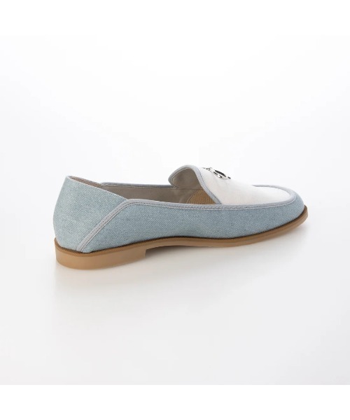 Launa lea（ラウナレア）の「リボンモチーフローファー(0592)（ローファー・レディース・ブラック/ベージュ/ライトブルー・22.5cm/23.5cm/23.0cm/24.5cm/24.0cm/22.0cm/25.0cm）」の6枚目の写真