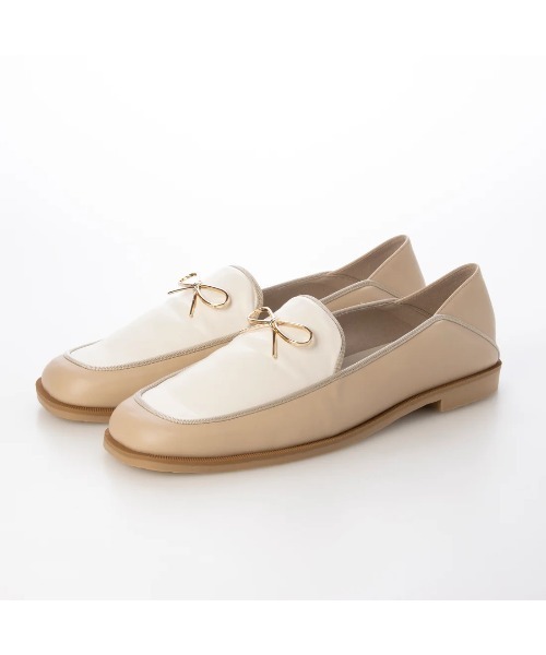 Launa lea（ラウナレア）の「リボンモチーフローファー(0592)（ローファー・レディース・ブラック/ベージュ/ライトブルー・22.5cm/23.5cm/23.0cm/24.5cm/24.0cm/22.0cm/25.0cm）」の18枚目の写真