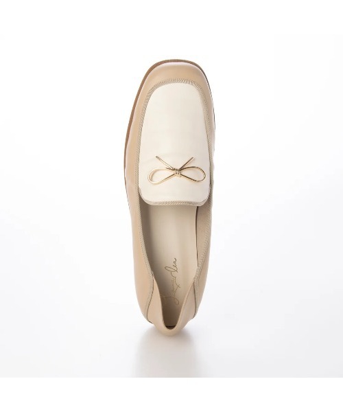 Launa lea（ラウナレア）の「リボンモチーフローファー(0592)（ローファー・レディース・ブラック/ベージュ/ライトブルー・22.5cm/23.5cm/23.0cm/24.5cm/24.0cm/22.0cm/25.0cm）」の21枚目の写真