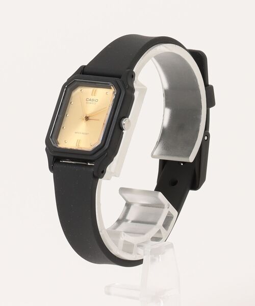 CASIO(カシオ)の「CASIO カシオ/ アナログ スクエアフェイス 日本製クォーツ 日常生活防水 腕時計 /// LQスクエアシリーズ(アナログ腕時計・メンズ・ブラック×ブラック/ブラック×シルバー/ブラック×ゴールド/ブラック×ブルー・FREE)」の8枚目の写真