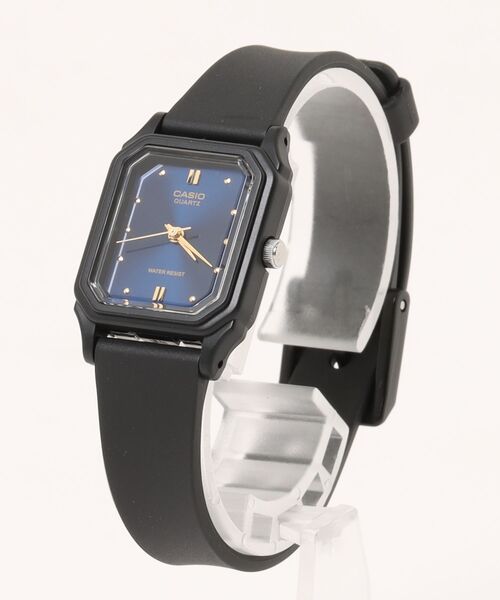 CASIO(カシオ)の「CASIO カシオ/ アナログ スクエアフェイス 日本製クォーツ 日常生活防水 腕時計 /// LQスクエアシリーズ(アナログ腕時計・メンズ・ブラック×ブラック/ブラック×シルバー/ブラック×ゴールド/ブラック×ブルー・FREE)」の13枚目の写真