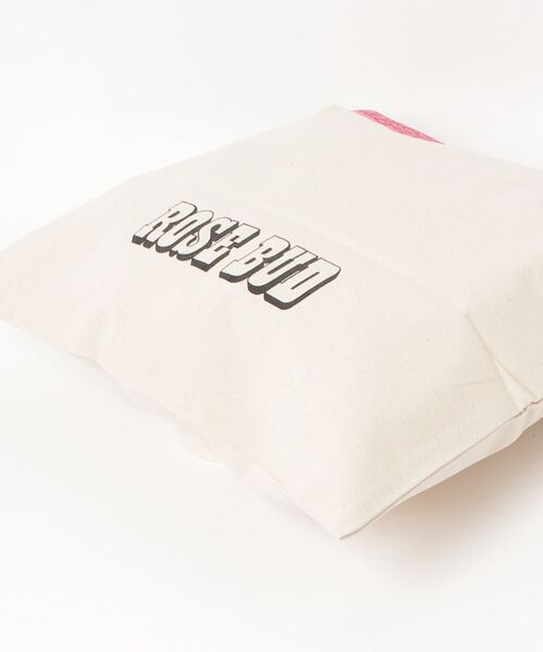 ROSE BUD（ローズバッド）の「(SANFRANCISCO.NNECT.)WEEKENDER TOTE BAG（トートバッグ・レディース・ホワイト/ブラック・ONE SIZE）」の17枚目の写真