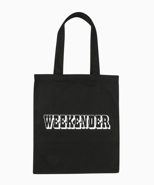 ROSE BUD（ローズバッド）の「(SANFRANCISCO.NNECT.)WEEKENDER TOTE BAG（トートバッグ・レディース・ホワイト/ブラック・ONE SIZE）」の3枚目の写真