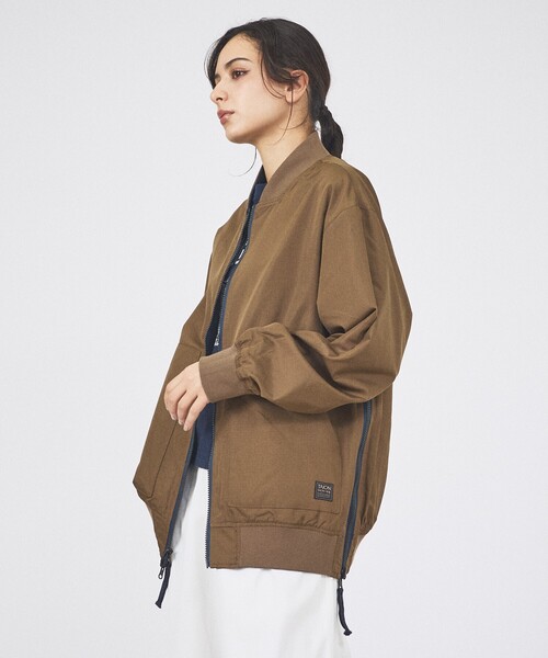 TAION（タイオン）の「【TAION/タイオン】NON DOWN MILITALY REVERSIBLE MA-1/ノンダウン ミリタリー リバーシブル MA-1ジャケット（ブルゾン・メンズ・ブラック/ダークネイビー・M/L/XL）」の17枚目の写真