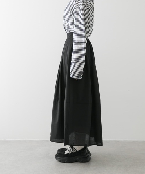 セール】タックボリュームコクーンスカート（スカート）｜SENSE
