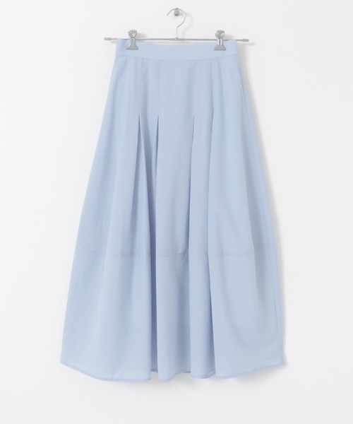 SENSE OF PLACE by URBAN RESEARCH（センスオブプレイスバイアーバンリサーチ）の「タックボリュームコクーンスカート（スカート・レディース・オフホワイト/ブラック/ライトブルー・SMALL/MEDIUM）」の22枚目の写真
