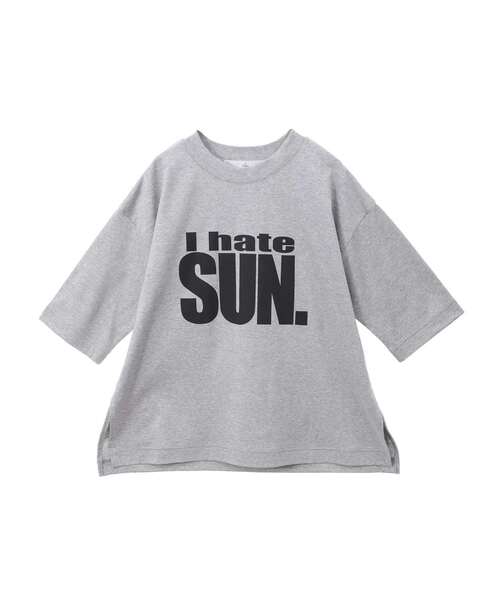 Tiara（ティアラ）の「プリントTシャツ（Tシャツ/カットソー・レディース・杢グレー/ホワイト/チャコールグレー・FREE）」の16枚目の写真