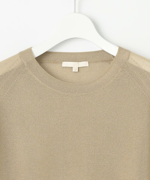自由区(ジユウク)の「シアーアセテート ニット(ニット/セーター・レディース・ブラック系/ベージュ系/アイボリー系・38)」の14枚目の写真