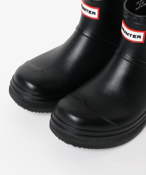 Ray BEAMS(レイビームス)の「【WEB限定】HUNTER / プレイ モールデッド ブーツ(レインシューズ・レディース・ブラック・6/5/4)」の2枚目の写真