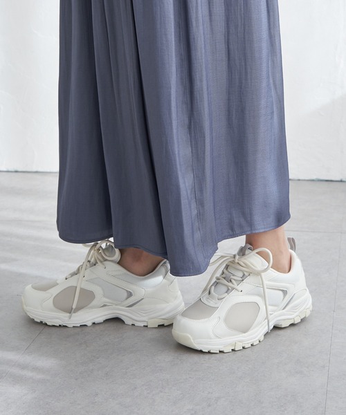 ikka（イッカ）の「カッセンボリュームラップスカーチョ（その他パンツ・レディース・チャコールグレー/ダークグリーン/ブルー/モカ・S/M/L）」の10枚目の写真