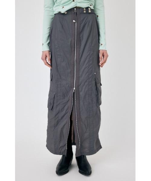 MOUSSY（マウジー）の「【セットアップ対応】FRONT ZIP FUNCTION スカート（スカート・レディース・ダークカーキ/キナリ/グレー・1/2）」の17枚目の写真
