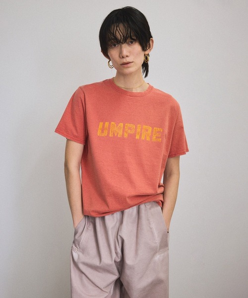 COUTURE D`ADAM/クチュールドアダム T-SHIRT/Umpire COUTURE D'ADAM（クチュール ド アダム）】Umpire Vermilion（T