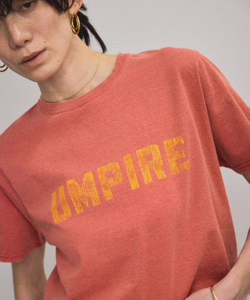 COUTURE D`ADAM/クチュールドアダム T-SHIRT/Umpire COUTURE D'ADAM（クチュール ド アダム）】Umpire Vermilion（T