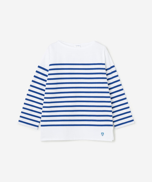 ORCIVAL（オーシバル）の「ORCIVAL | ラッセルフレンチセーラーTシャツ WOMEN（Tシャツ/カットソー・レディース・グレー系その他/ブルー系その他/ブルー系その他5・3/2/1/0）」の10枚目の写真
