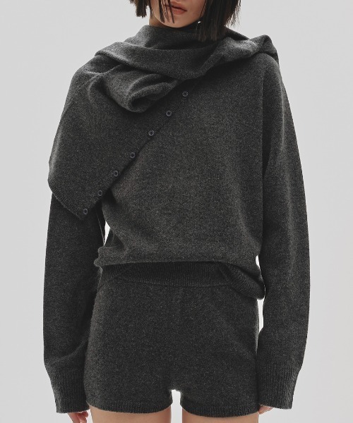 【美品】TODAYFULWool Cashmere Seamless Knit TODAYFUL (トゥデイフル）Cashmere Seamless Knit☆ 25秋冬