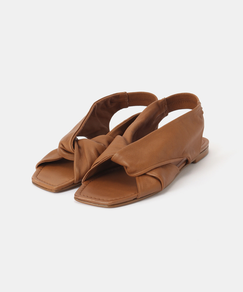 CORSO ROMA,9(コルソローマ)の「【CORSO ROMA 9/コルソローマノーヴェ】 クロスサンダル(サンダル・レディース・ブラック/ベージュ・38/37/36)」の14枚目の写真