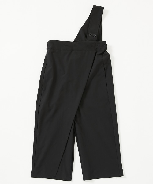 devirock（デビロック）の「【makoコラボ】親子で使える ワンショルダーサロペット（サロペット/オーバーオール・キッズ・ブラック・S/M/L/FREE）」の11枚目の写真