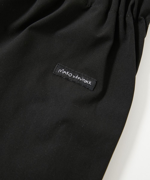devirock（デビロック）の「【makoコラボ】親子で使える ワンショルダーサロペット（サロペット/オーバーオール・キッズ・ブラック・S/M/L/FREE）」の14枚目の写真