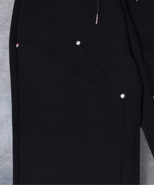 ATMARK(アットマーク)の「《2サイズ展開 / UNISEX 》ATMARKグラフィティ ダブルニー スウェットパンツ ヘビーウェイト(スウェットパンツ・メンズ・ホワイト/ブラック・MEDIUM/LARGE)」の17枚目の写真