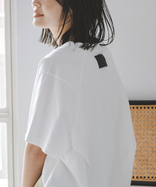COGTHEBIGSMOKE(コグザビッグスモーク)の「《WEB・名古屋ラシック限定》COG THE BIGSMOKE/コグザビッグスモーク JEMMA T-SHIRT(Tシャツ/カットソー・レディース・ホワイト/チャコールグレー/ブラック・FREE)」の10枚目の写真