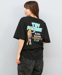TOY　MACHINE | 【ユニセックス】TOY MACHINE/トイマシーン オーバーサイズ/バックプリントTシャツ MTMSFST14(Tシャツ/カットソー)
