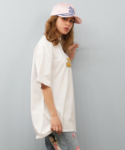 TOY　MACHINE（トイ　マシーン）の「【ユニセックス】TOY MACHINE/トイマシーン オーバーサイズ/バックプリントTシャツ MTMSFST14（Tシャツ/カットソー・レディース・ホワイト/ロイヤルブルー/ブラック・M/L）」の11枚目の写真