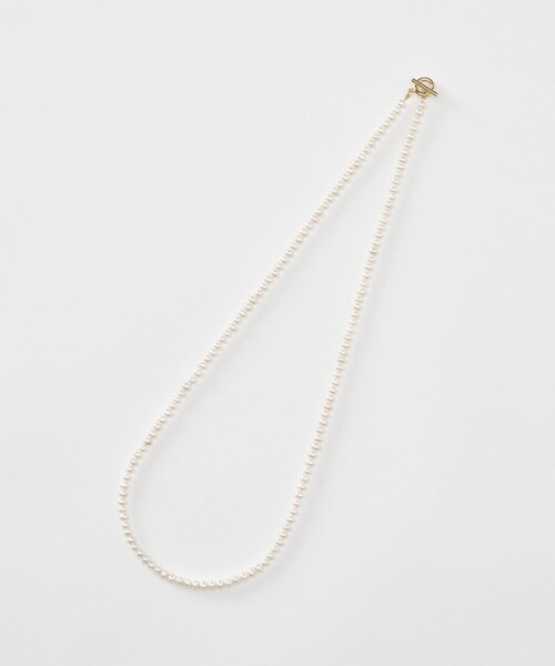 allureville（アルアバイル）の「淡水パールロングネックレス（ネックレス・レディース・オフホワイト・FREE）」の2枚目の写真