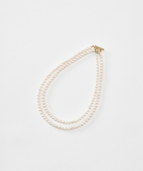 allureville（アルアバイル）の「淡水パールロングネックレス（ネックレス・レディース・オフホワイト・FREE）」の3枚目の写真