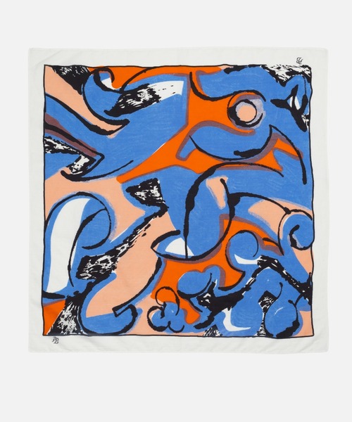 marimekko(マリメッコ)の「Lierio Eldfamn / scarf(ストール/ショール・レディース・ブルー・FREE)」の3枚目の写真