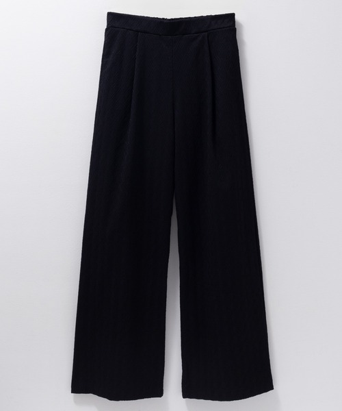 Howdy Marie（ハウディ―マリー）の「Howdy Marieカットジャガード セミワイドパンツ（その他パンツ・レディース・ブラック/ブラウン・M/L）」の15枚目の写真